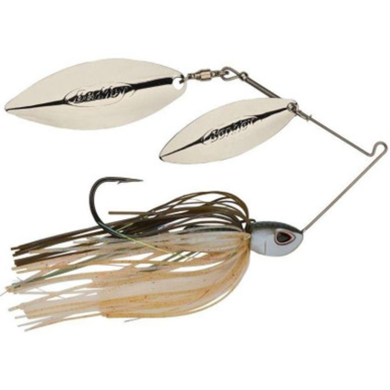 Berkley Power Blade Compact W/W Spinnerbait – 3/8oz – Herring