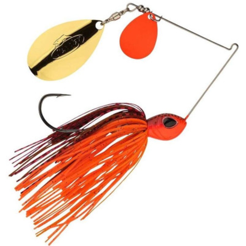 Berkley Power Blade Standard C/I Spinnerbait – 3/4oz – Fire Craw OG