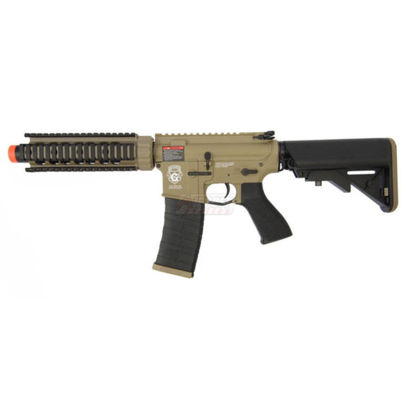 G&G GR4 CQB-S MINI Blowback Tan & Black Two-Tone Airsoft Rifle