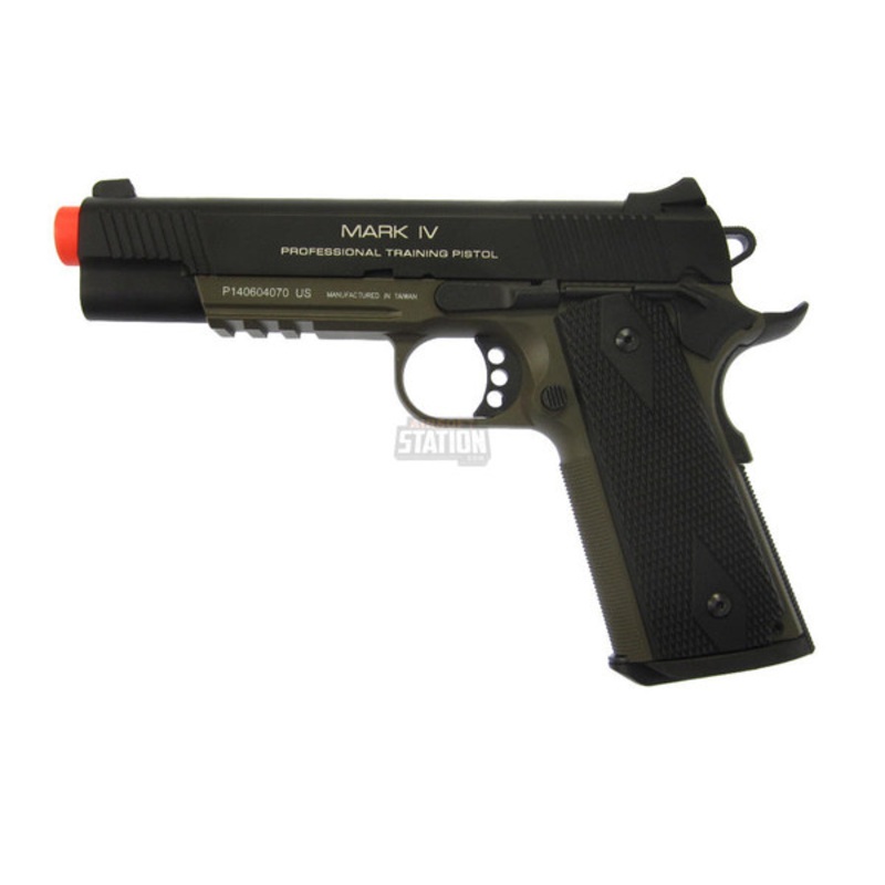 KWA M1911 MK IV PTP OD Green Gas Blowback NS2 Airsoft Pistol