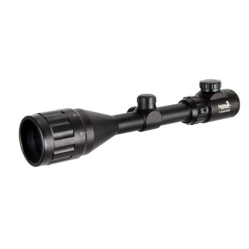 Lancer Tactical 3-9×50 Red & Green Illumination AO Sniper Scope