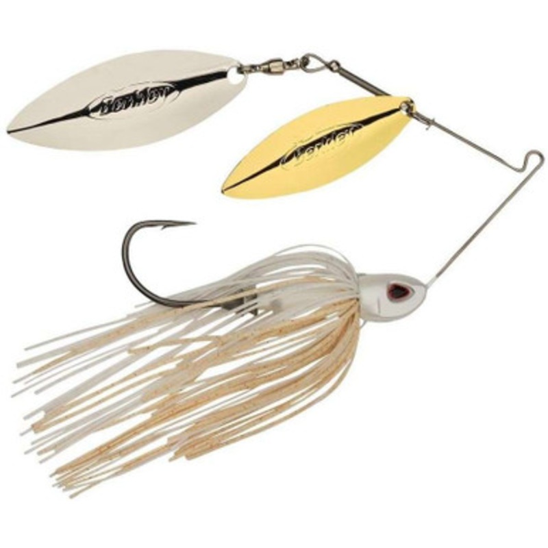 Berkley Power Blade Compact W/W Spinnerbait – 1/2oz – White