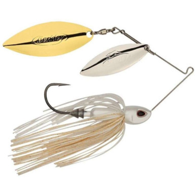 Berkley Power Blade Compact W/W Spinnerbait – 1oz – White