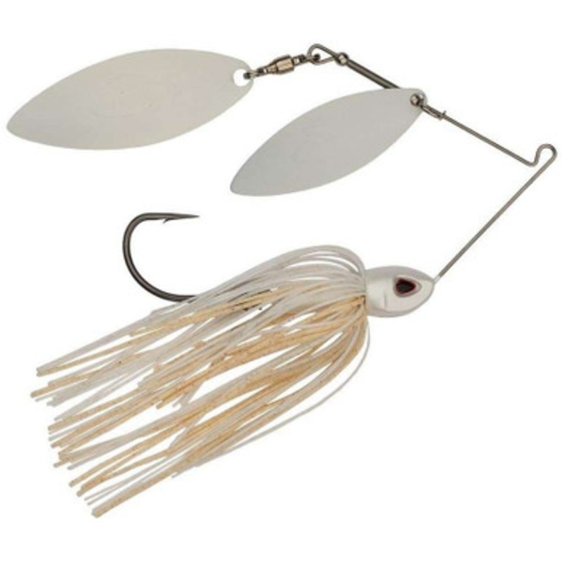Berkley Power Blade Compact W/W Spinnerbait – 3/4oz – White WW