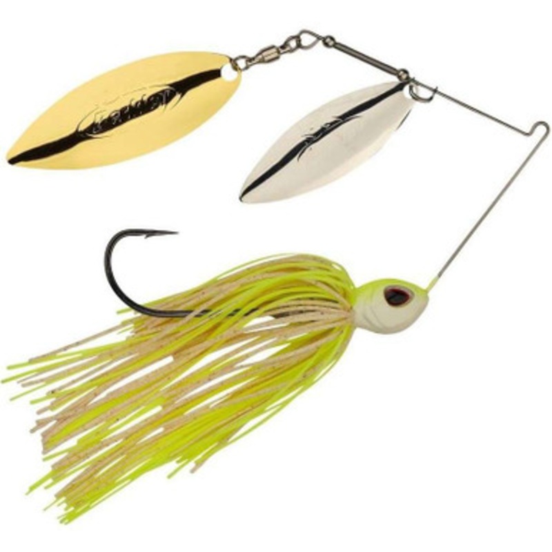 Berkley Power Blade Standard C/W Spinnerbait – 1/4oz – White Chartreuse