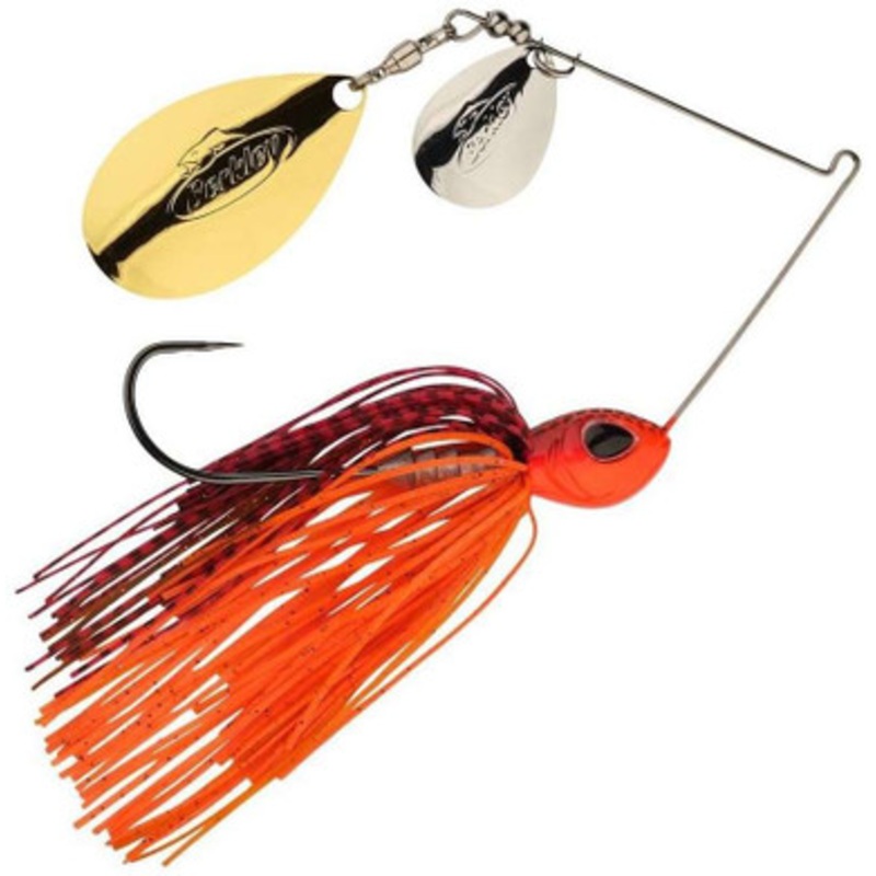 Berkley Power Blade Standard C/W Spinnerbait – 3/4oz – Fire Craw