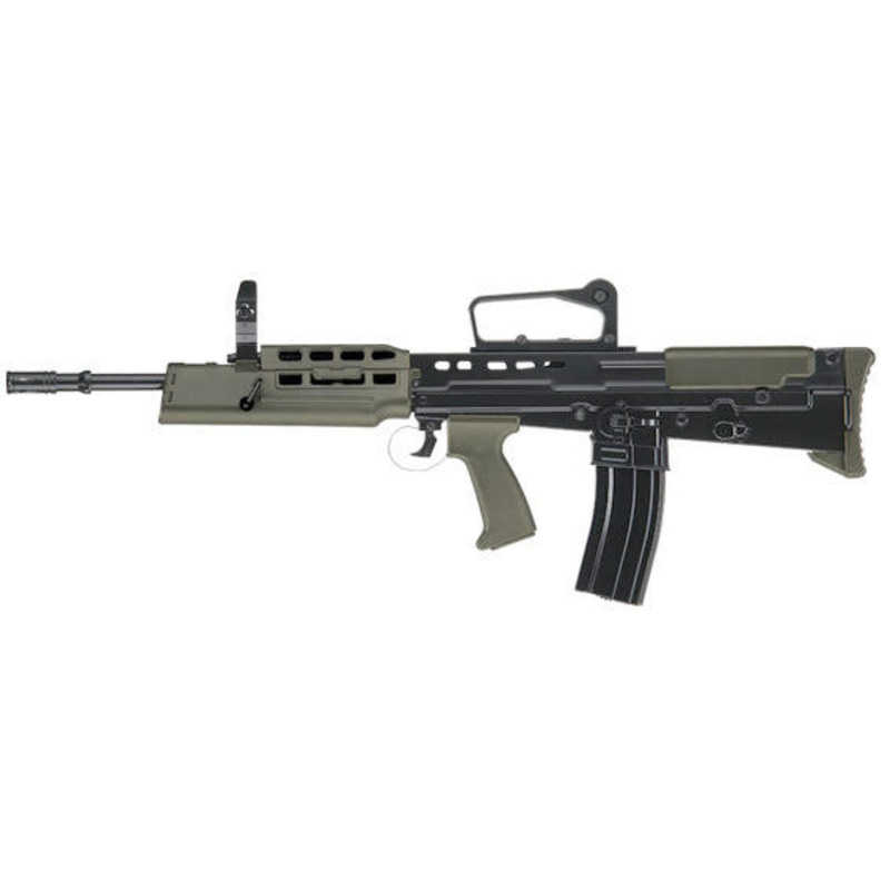 ICS L85 A2 Electric Airsoft Rifle, Two-Tone