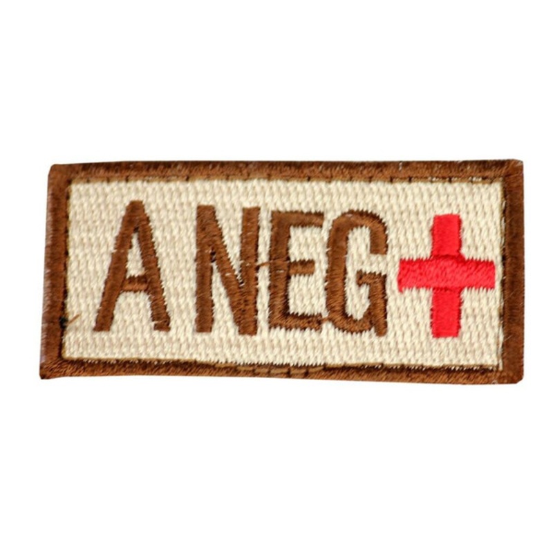 Raptors Tactical 1.5 Blood Type A NEG Velcro Patch