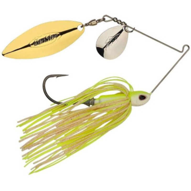 Berkley Power Blade Compact C/W Spinnerbait – 1/2oz – White Chartreuse