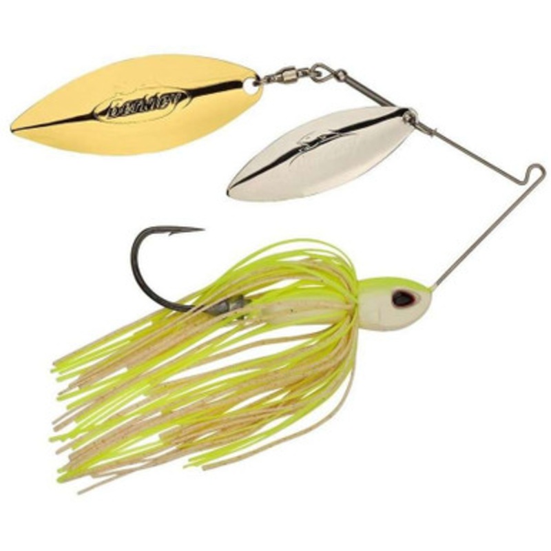 Berkley Power Blade Compact C/W Spinnerbait – 3/4oz – White Chartreuse