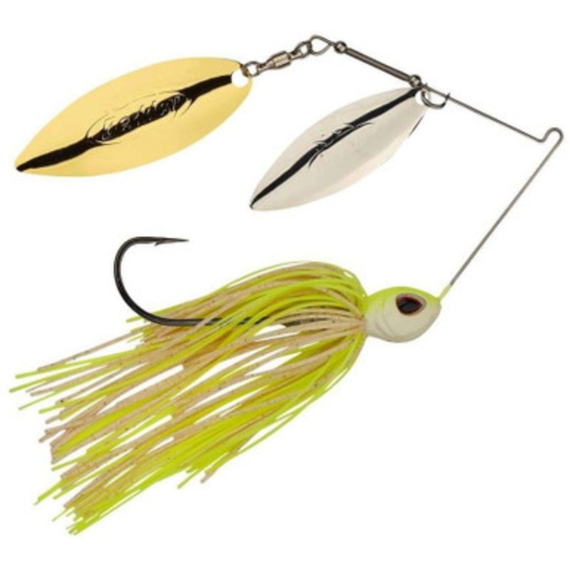 Berkley Power Blade Standard C/I Spinnerbait – 1/2oz – White Chart