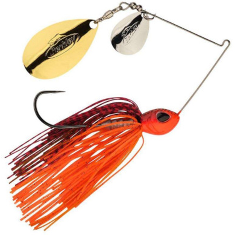Berkley Power Blade Standard C/I Spinnerbait – 3/4oz – Fire Craw SG
