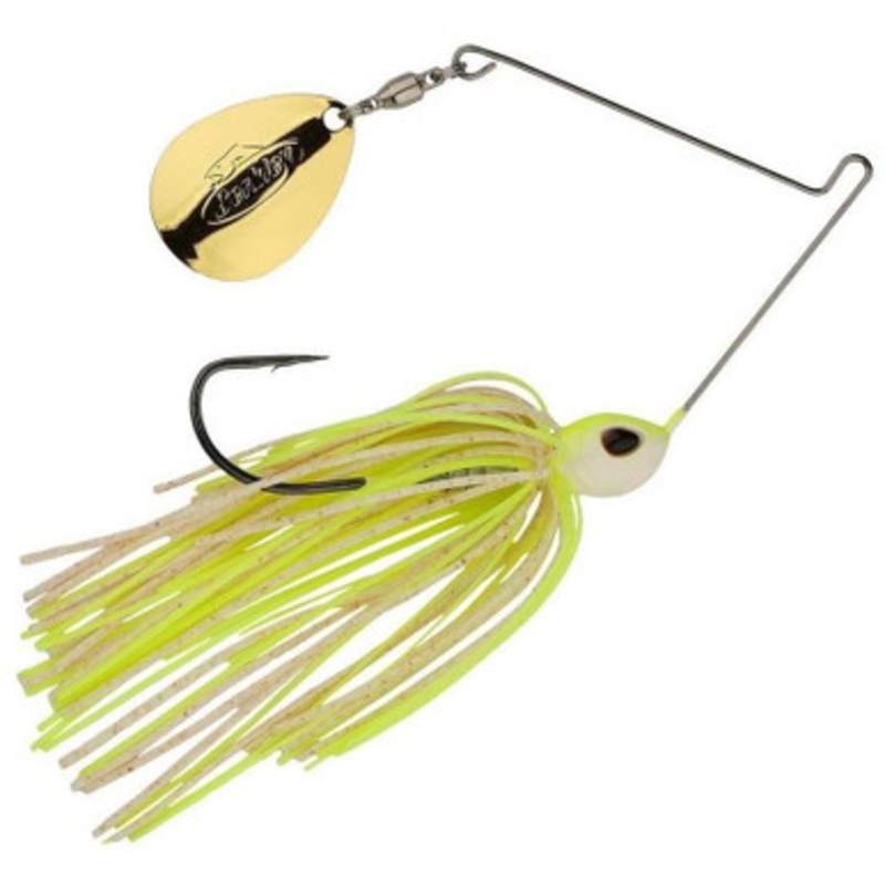 Berkley Power Blade Standard SC Spinnerbait – 1/4oz – White Chartreuse