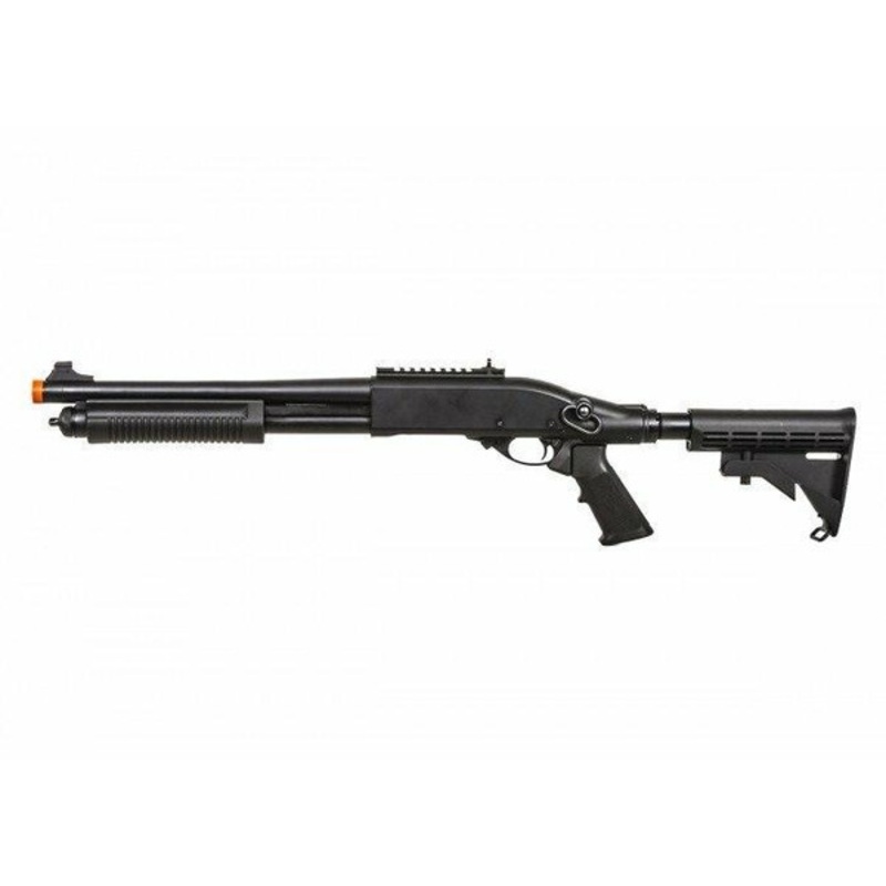 JAG Arms Scattergun TS Gas Powered LE Stock Shotgun, Black