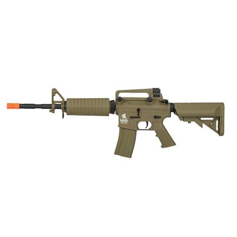 Lancer Tactical M4A1 Carbine Combat Ready AEG, Gen 2, Tan