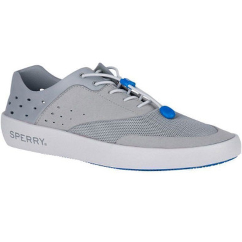 Sperry Men’s Flex Deck CVO Ultralite Sneaker – Light Grey – 9