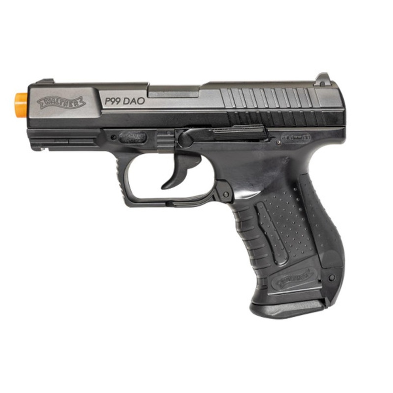 Walther P99 CO2 Blowback Airsoft Pistol, Gen. 2 with Metal Slide and 2 Magazines
