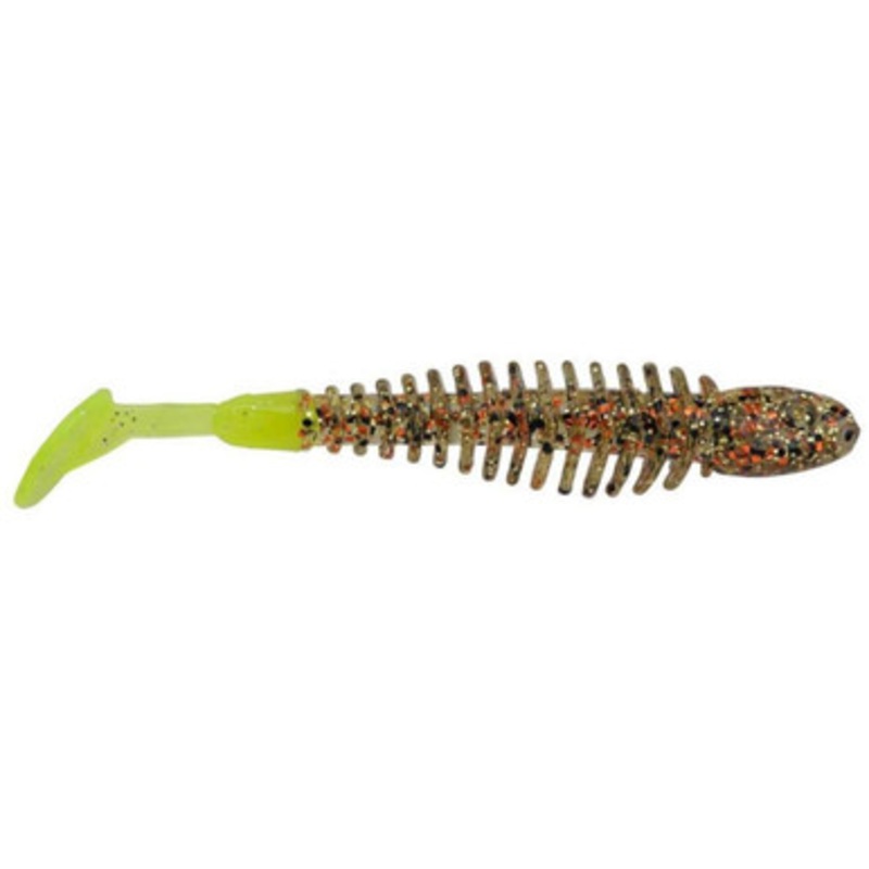 Berkley PowerBait Bonefish – 3-1/4in – Gold Cracker Chartreuse