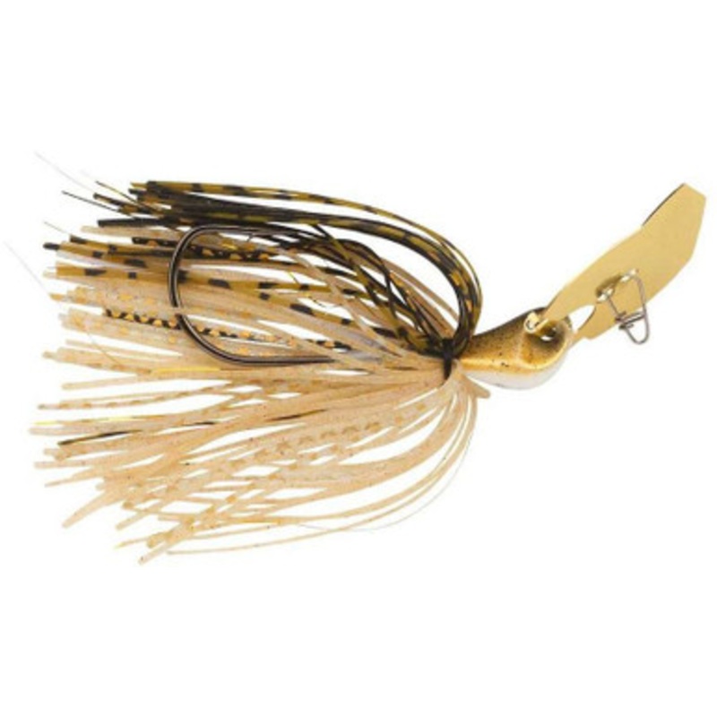 Berkley SlobberKnocker Bladed Jig – 3/8oz – Golden Shiner