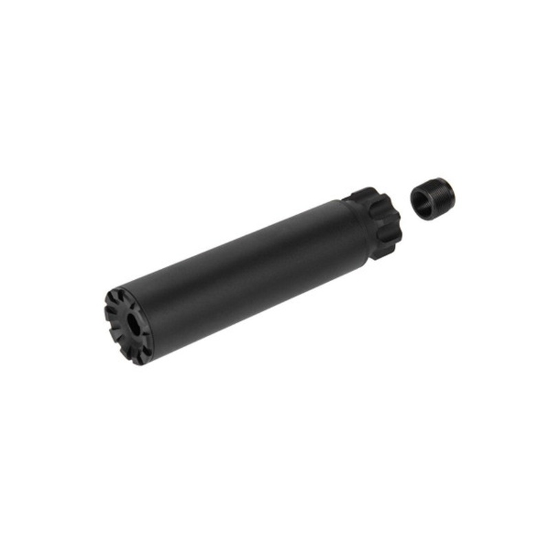 Specter F35X152MM Style Aluminum Mock Silencer, 14mm CCW, Black