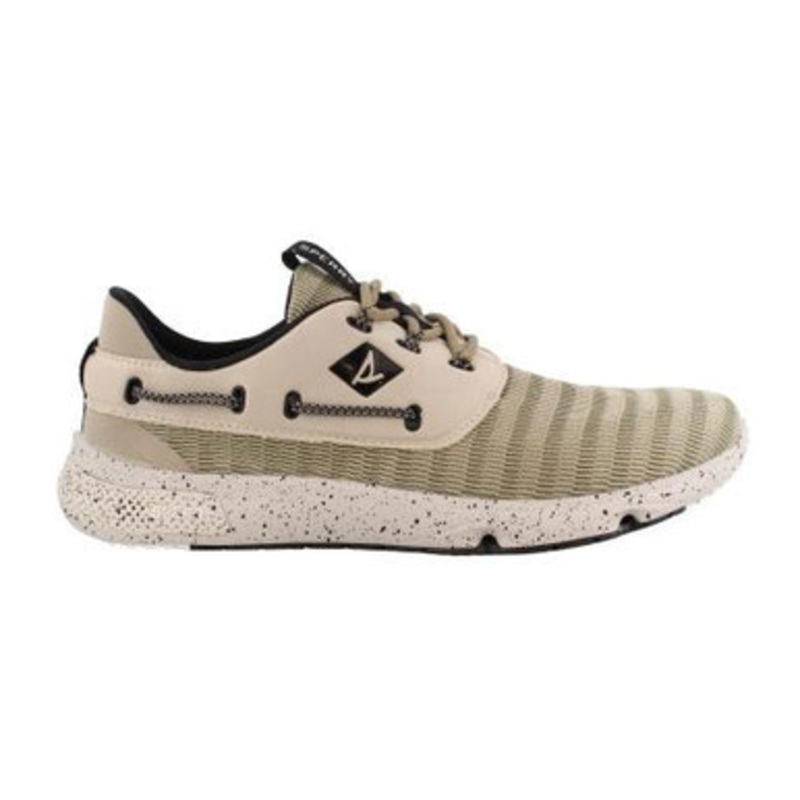Sperry 7 Seas 3-Eye Boat Shoe – Taupe – 11