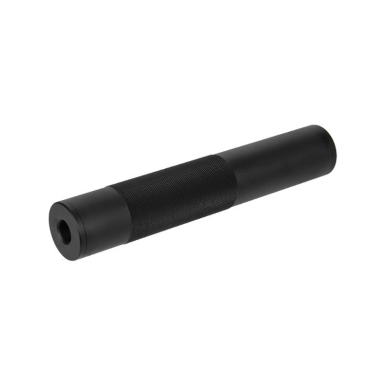 34mm X 190mm NOVESKE-Force Style Aluminum Mock Silencer, 14mm CCW – Black