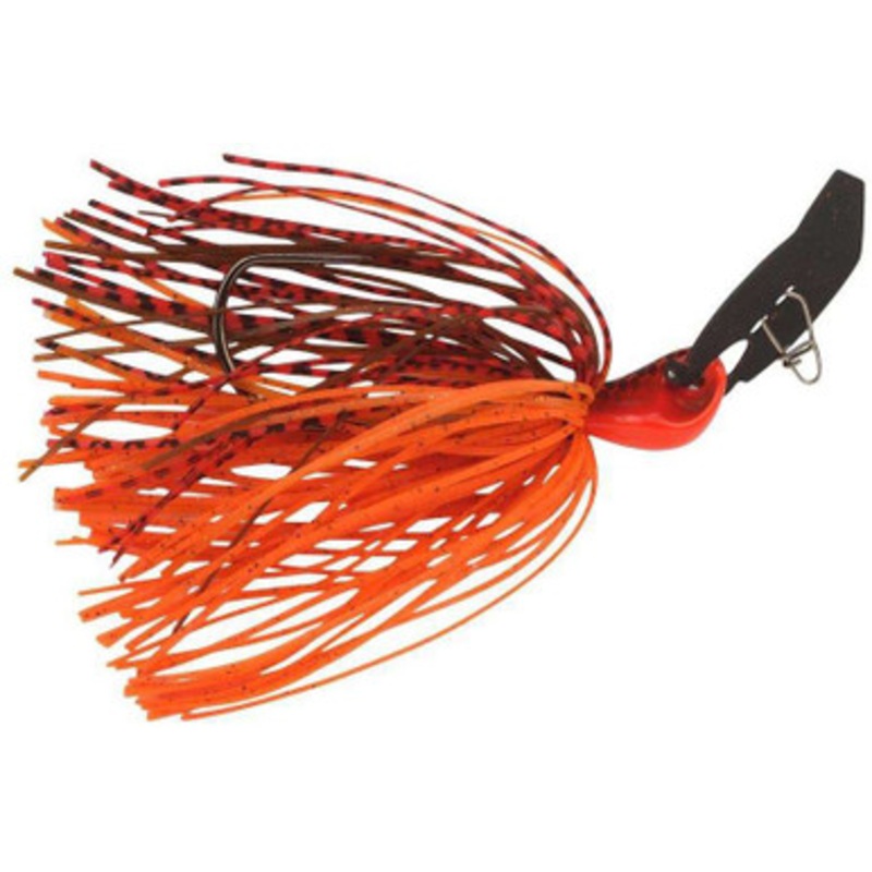 Berkley SlobberKnocker Bladed Jig – 3/8oz – Fire Craw