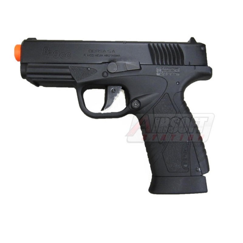 BERSA BP9CC CO2 Airsoft Pistol by ASG, Non-Blowback