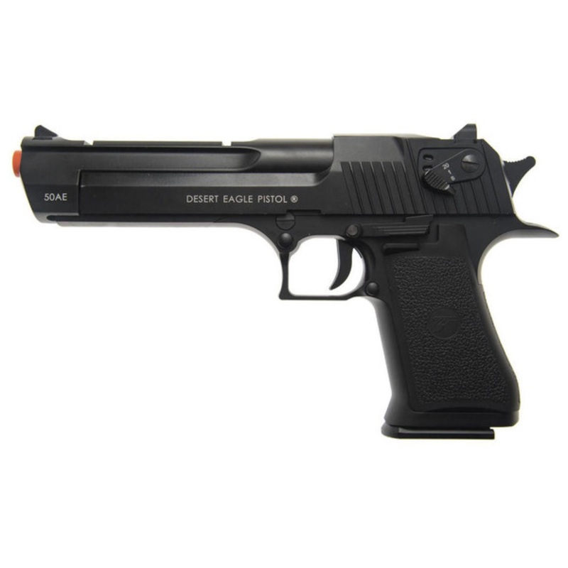 KWC Magnum Research Desert Eagle .50AE Full Auto Co2 Airsoft Pistol, Black