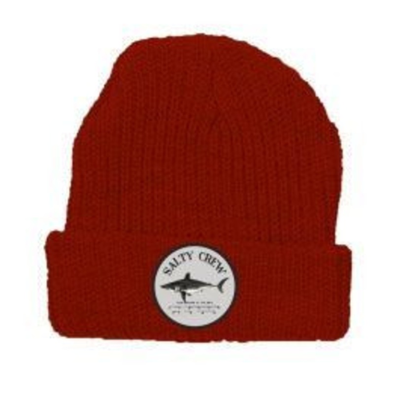 Salty Crew Bruce Beanie – Red