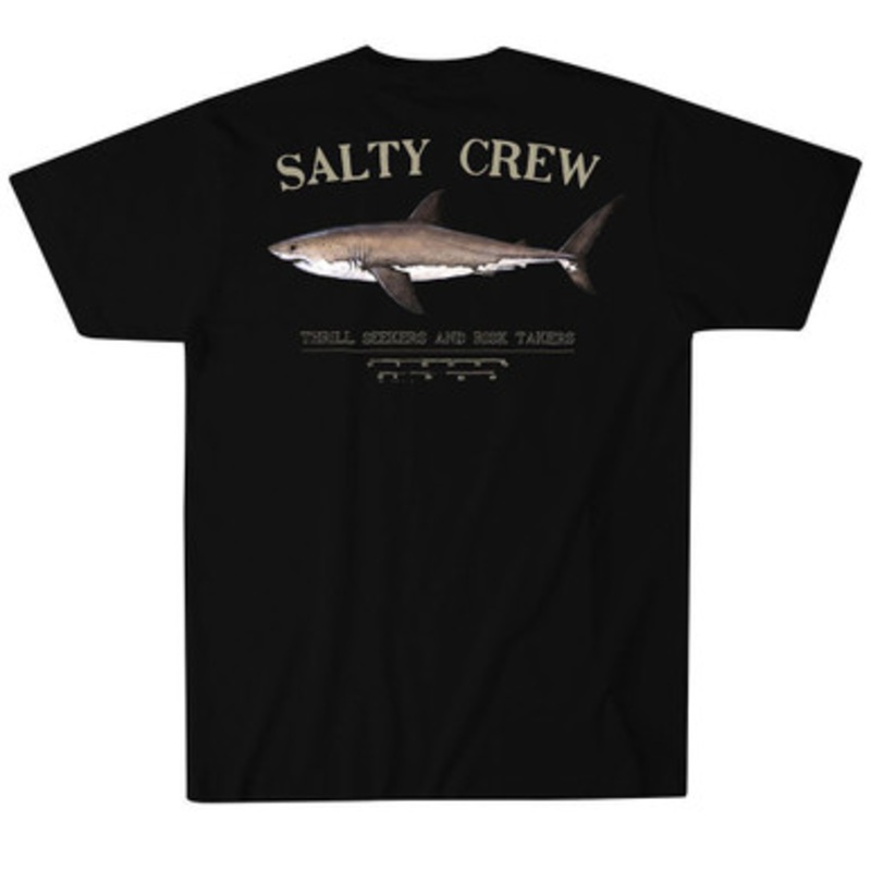 Salty Crew Bruce Short Sleeve T-Shirt – Black – XL