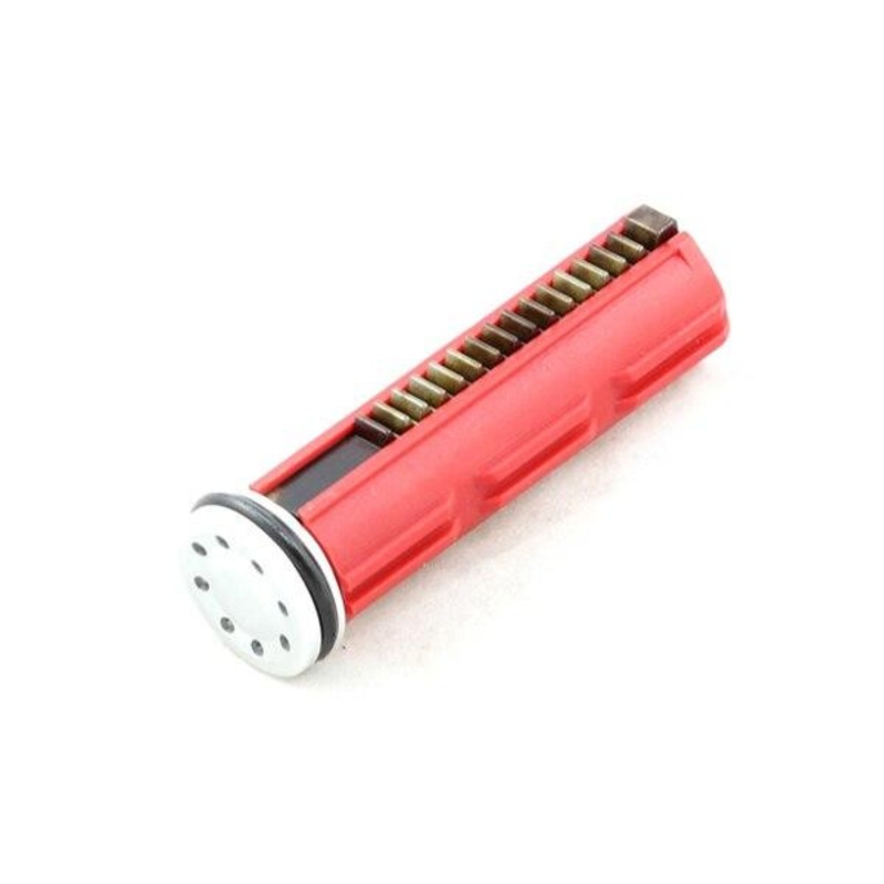 SHS Airsoft Nylon Piston & Aluminum Piston Head W/ Ball Bearings Full Steel Teeth