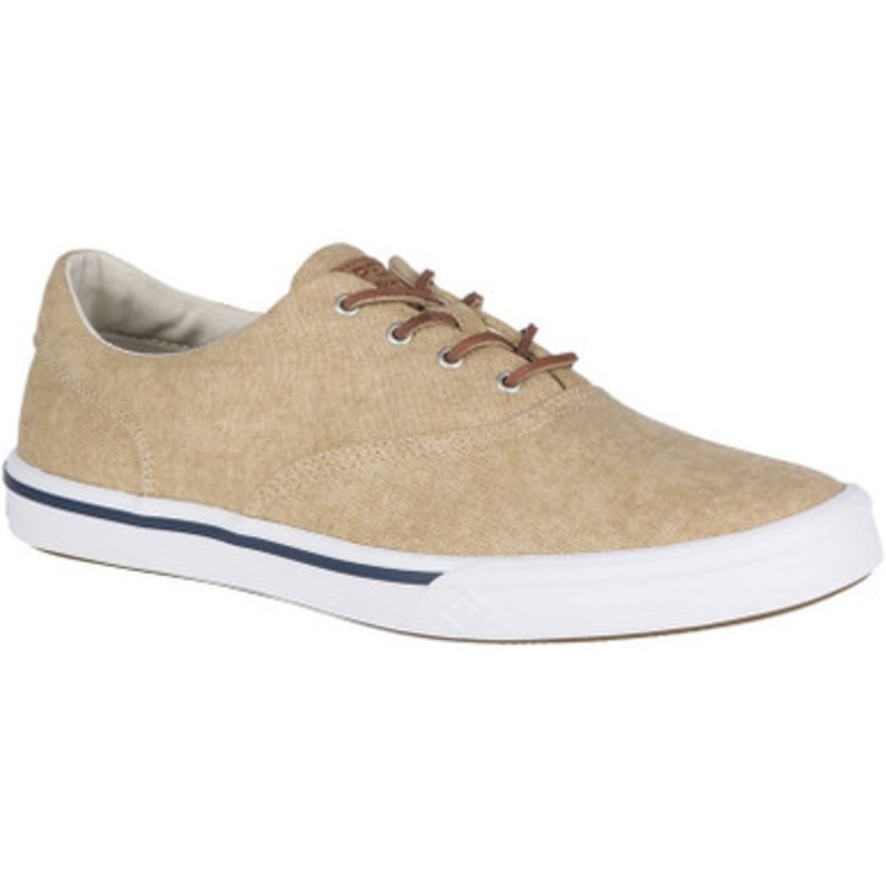 Sperry Men’s Striper II CVO Salt Washed Sneaker – Chino – 10.5