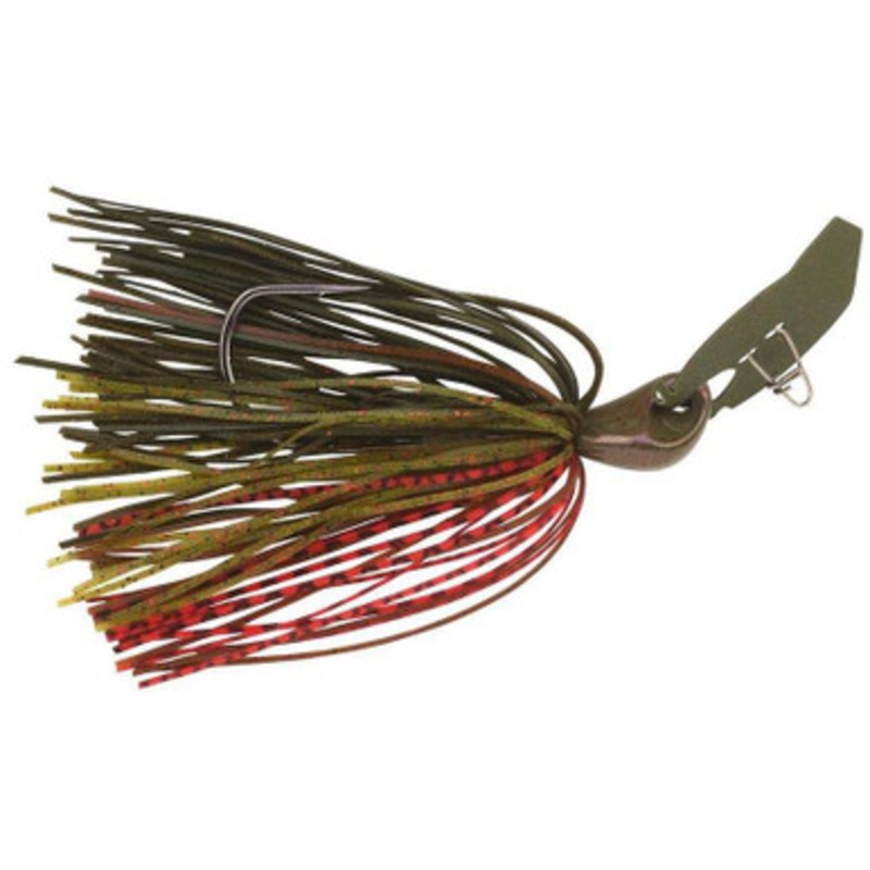Berkley SlobberKnocker Bladed Jig – 3/8oz – Hot Craw
