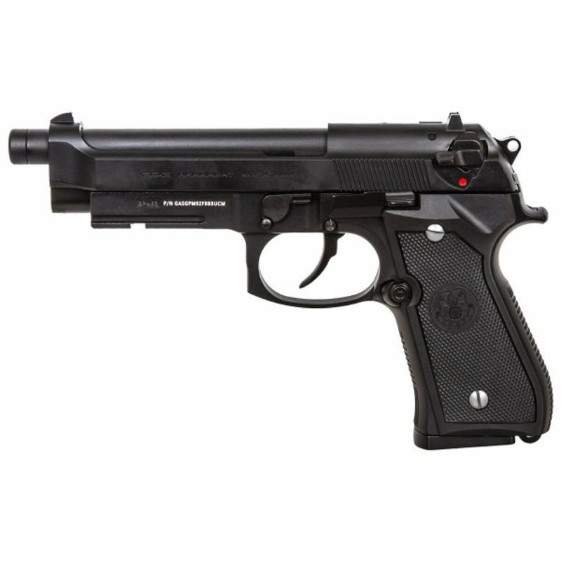 G&G GPM92 Gas Blowback Airsoft Pistol, Black