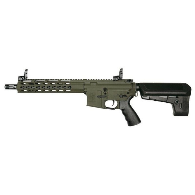 KRYTAC Trident CRB Full Metal AEG Airsoft Rifle, OD Cerakote