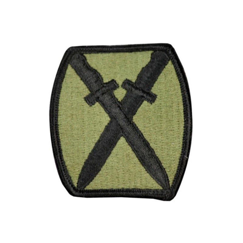 Raptors Tactical 2.5 Crossed Knives ARMY Iron On Patch