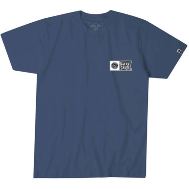 Salty Crew Bandera T-Shirt – Navy X-Large