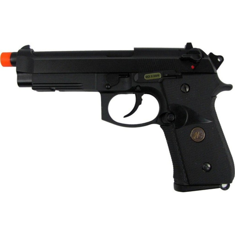 WE MEU M92 Full Metal Semi Auto Gas/CO2 Blowback Pistol