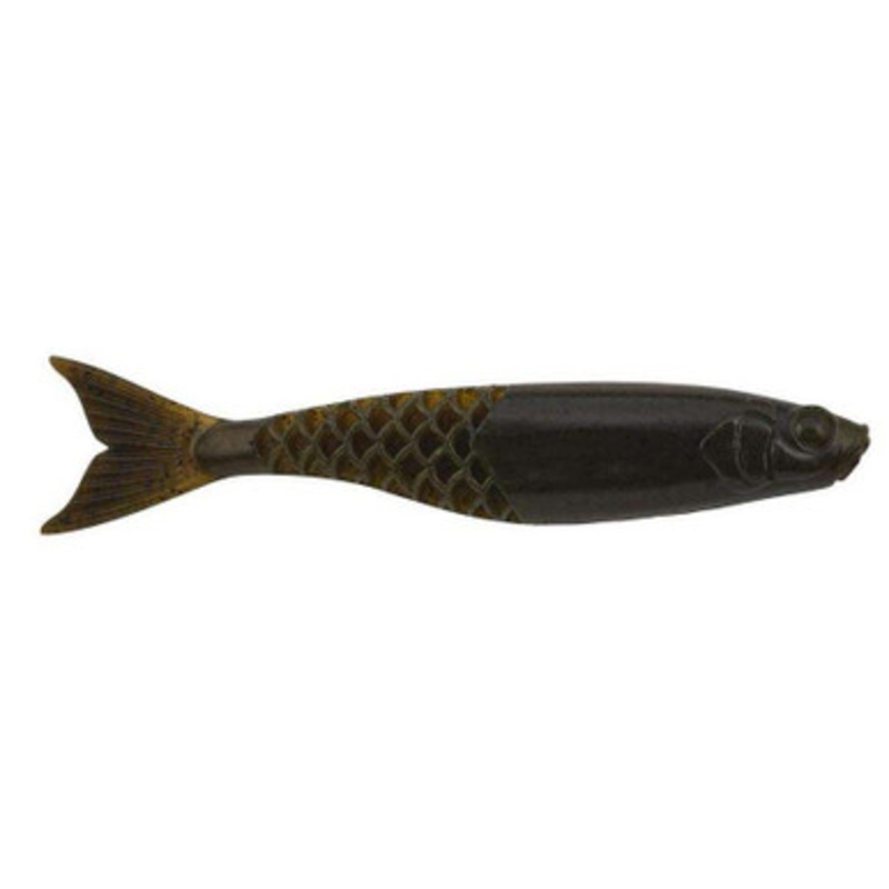 Berkley PowerBait PowerStinger – 3.5in – Green Pumpkin
