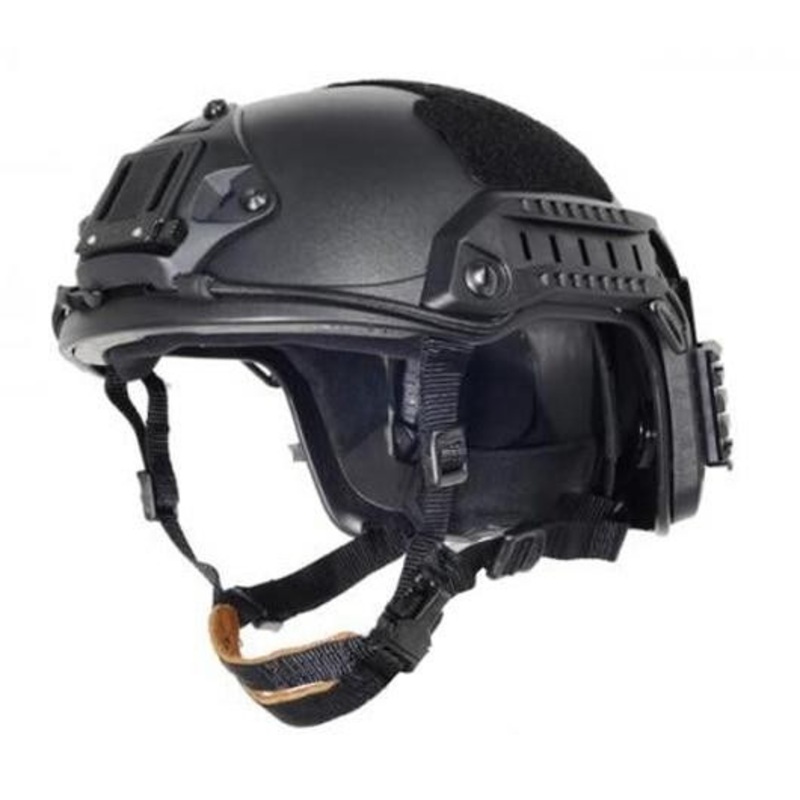 Lancer Tactical Maritime SpecOps Military Style Helmet w/ NVG Mount – Black