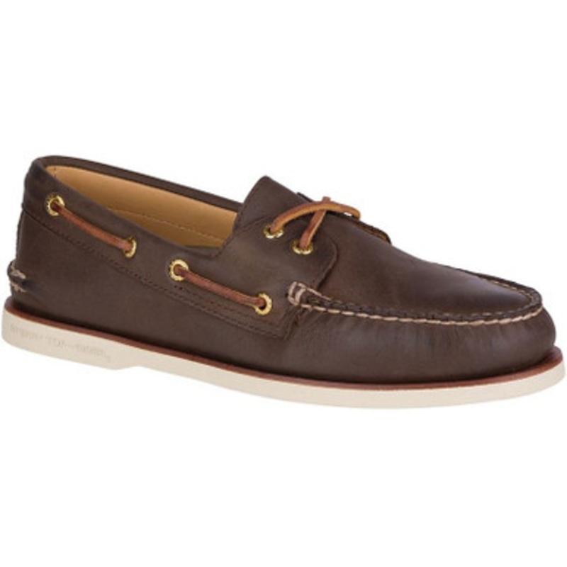 Sperry Gold Authentic Original 2-Eye Boat Shoe – Brown – 10M