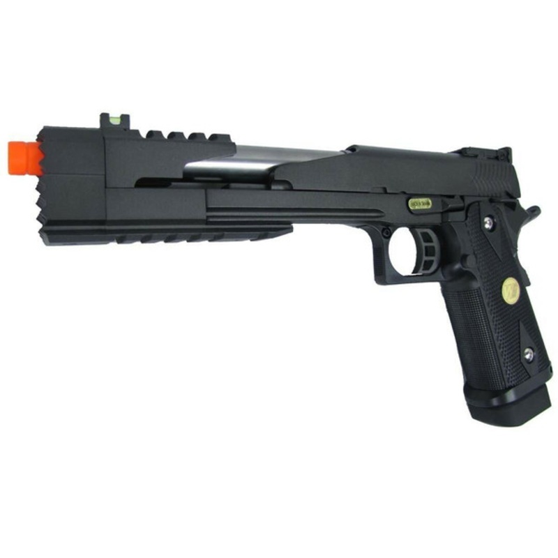 WE Hi-Capa 7 Dragon Full Metal Semi Auto Gas/CO2 Compensated Blowback Pistol