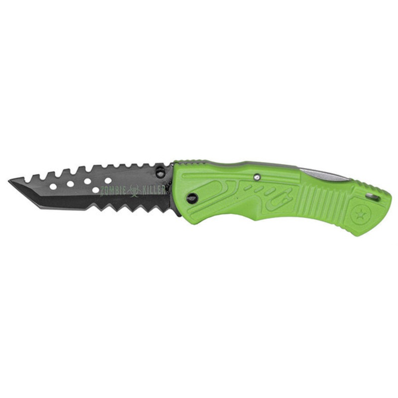 4.5 Manual Assist Zombie Killer Tanto Folding Knife