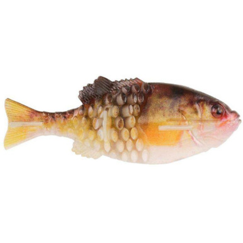 Berkley PowerBait Gilly Swimbait – 90mm – HD Yellow Perch