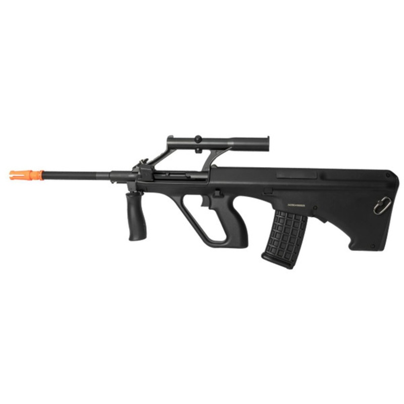 JG AUG Military AEG with 3x Built-In Scope Airsoft Rifle