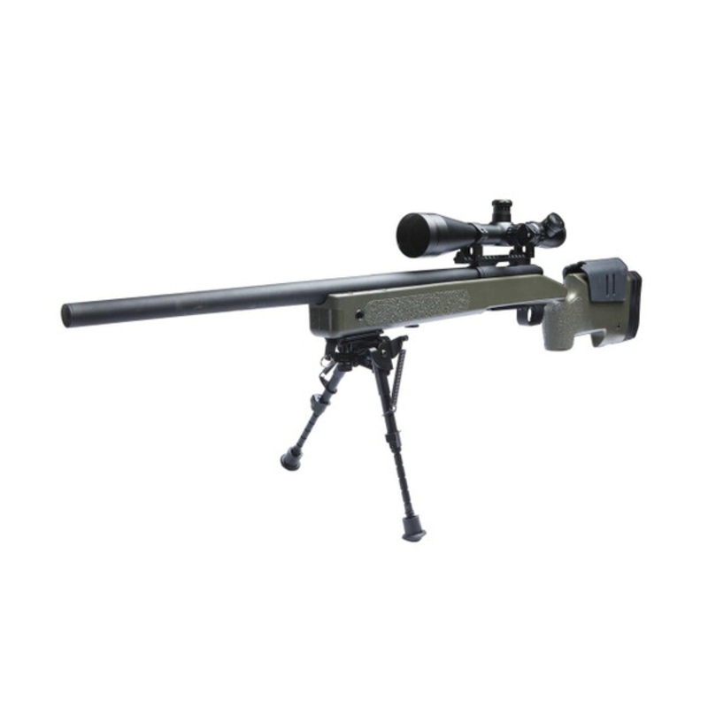 McMillan M40A3 Airsoft Sniper Rifle, OD/Black by ASG