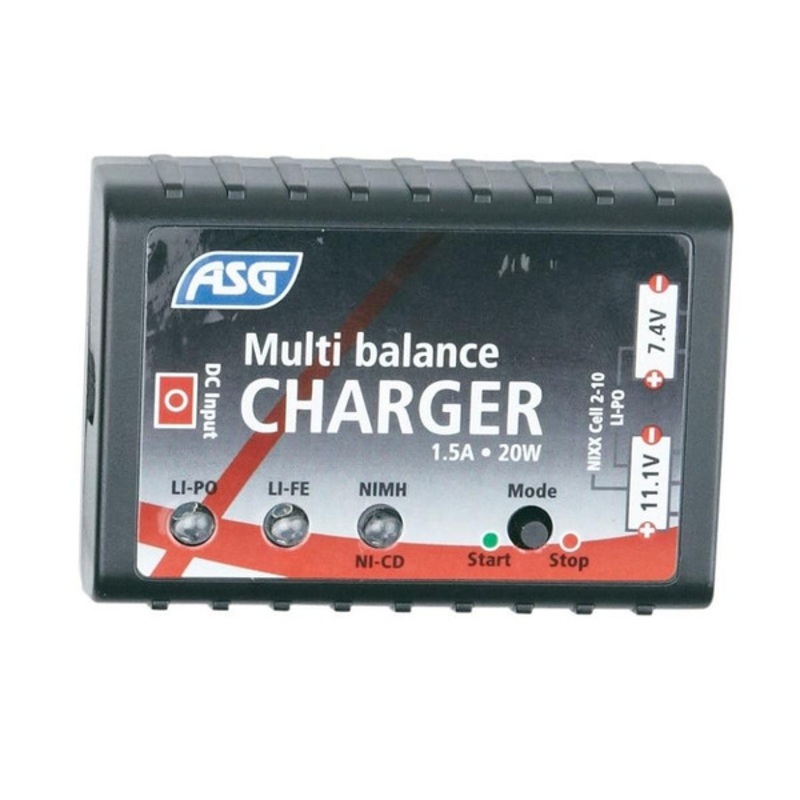 Multi Balance Smart Charger for NiMH, NiCd, LiPO, and LiIon Batteries