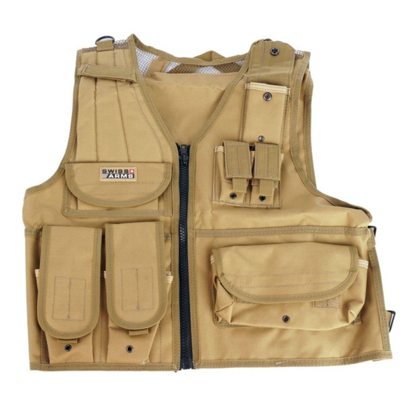 Swiss Arms Tactical Vest – Tan