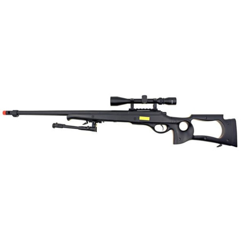 Well MB10 Heavy Weight Airsoft Sniper Rifle with Scope and Bipod